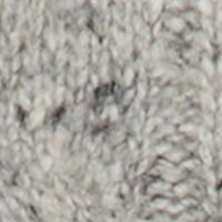 Herren Zopfmuster Strickpullover mit Merinowolle Grau