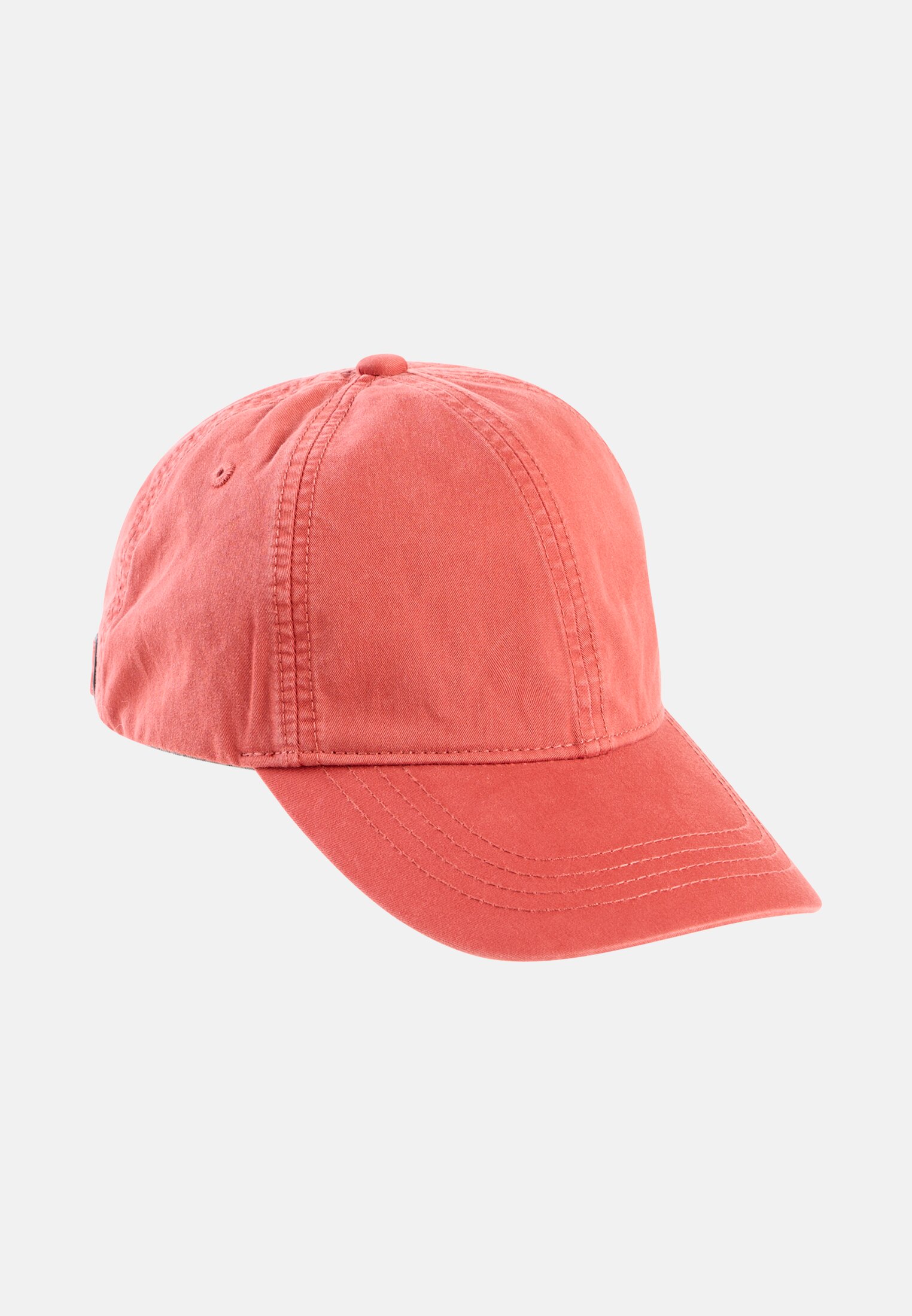 Cap made of pure cotton Red frontal front