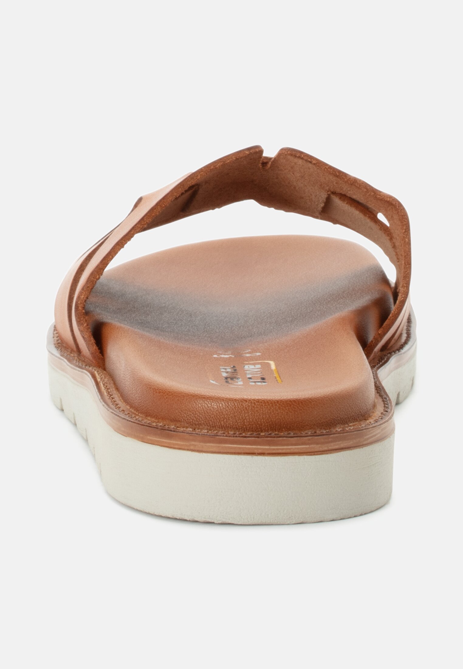MI_56CON01-0120-440_3G-00 Women Sandals made of leather Brown front close
