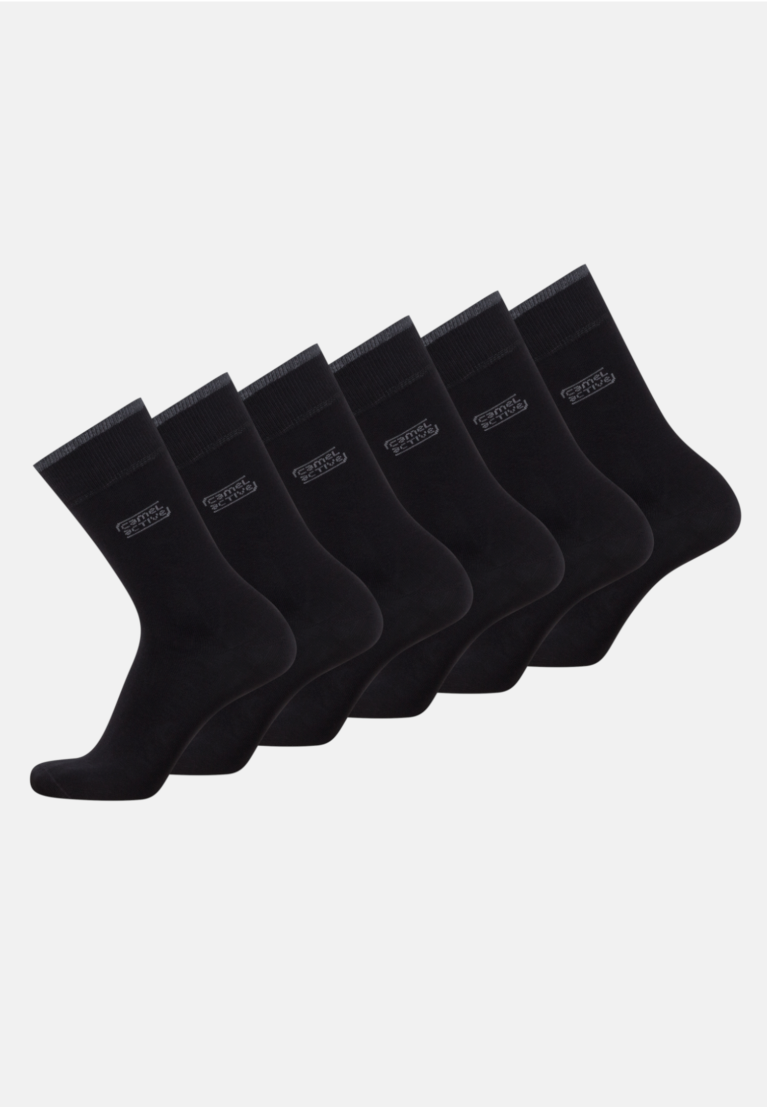 Baumwollsocken für Herren in Schwarz | 43-46