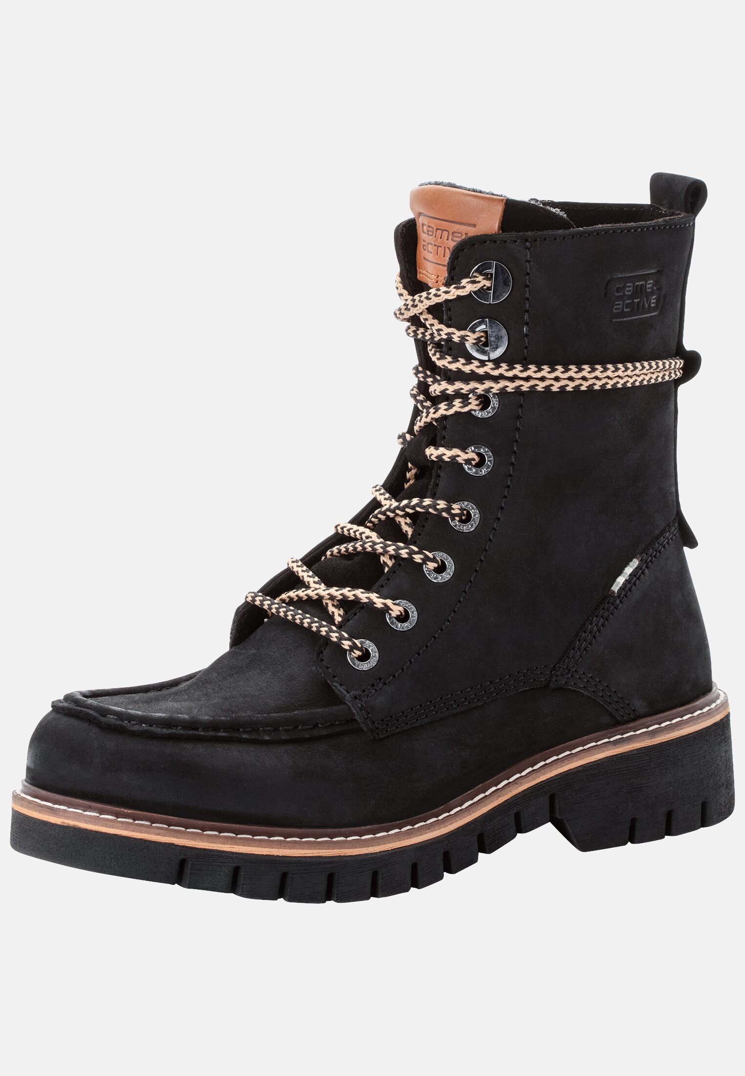 Women ISA Boot made of genuine leather Black