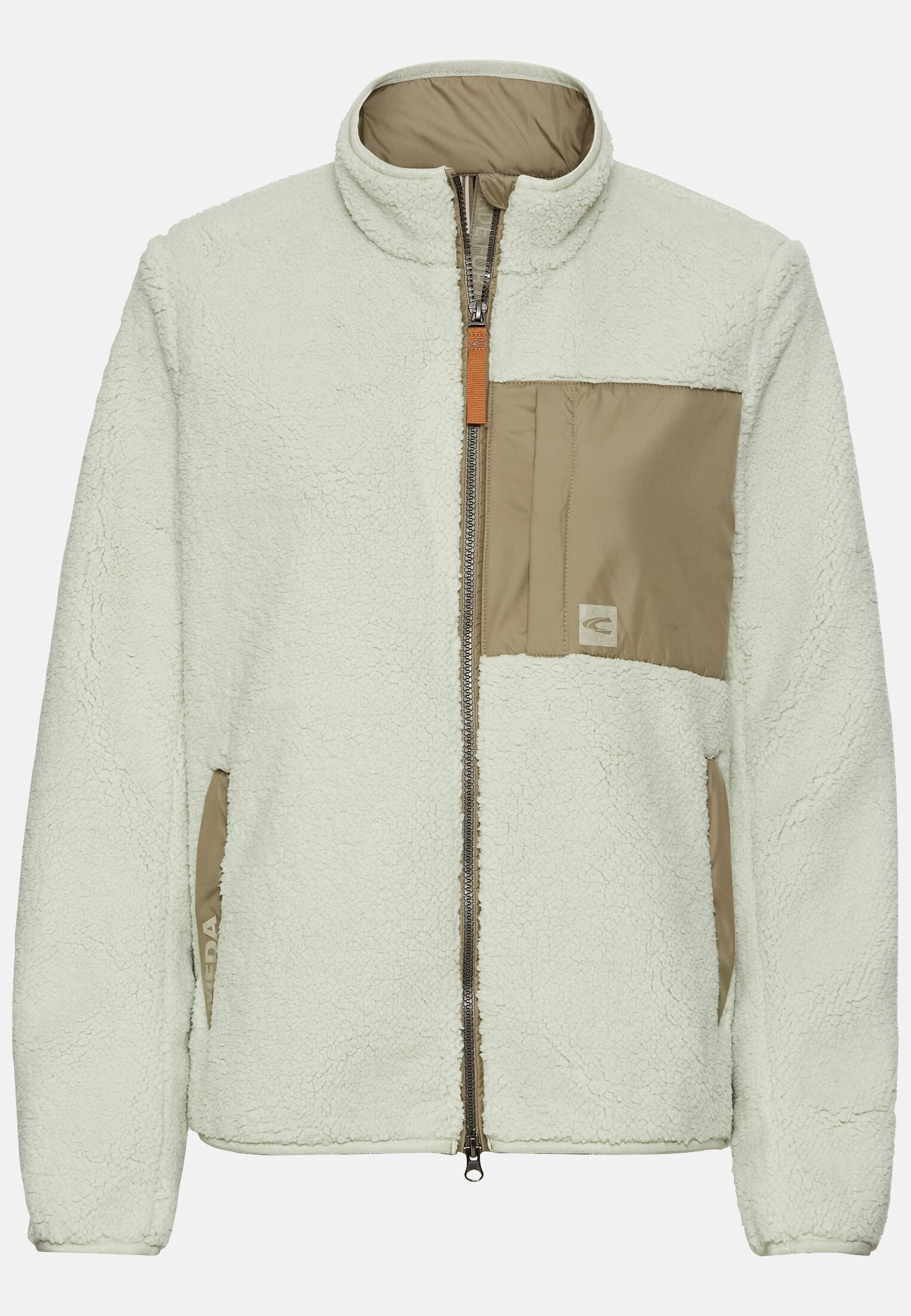 Women Blouson with stand-up collar Eukalyptus frontal front