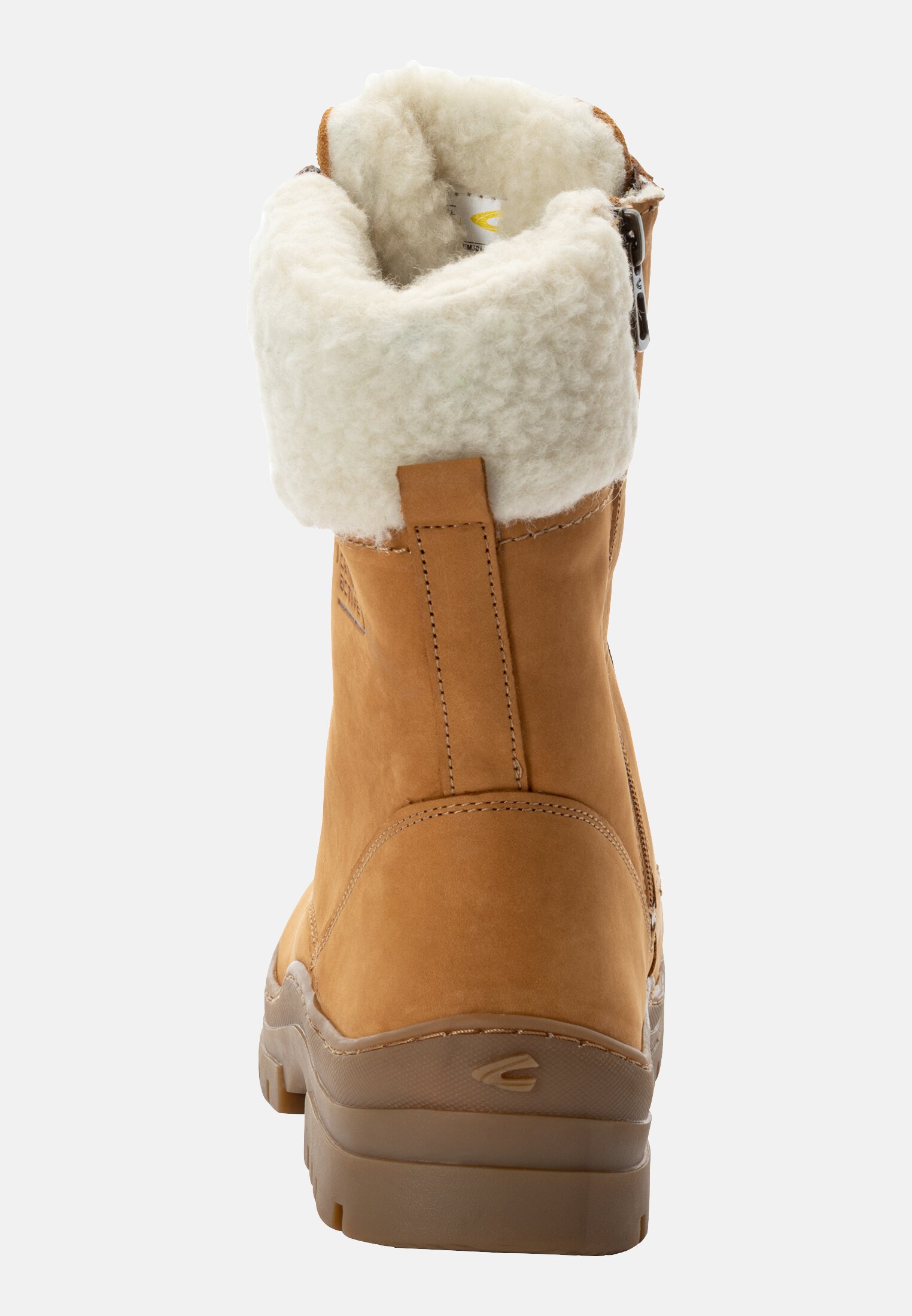 Stiefel aus Nubukleder für Damen in Hellbraun | 36