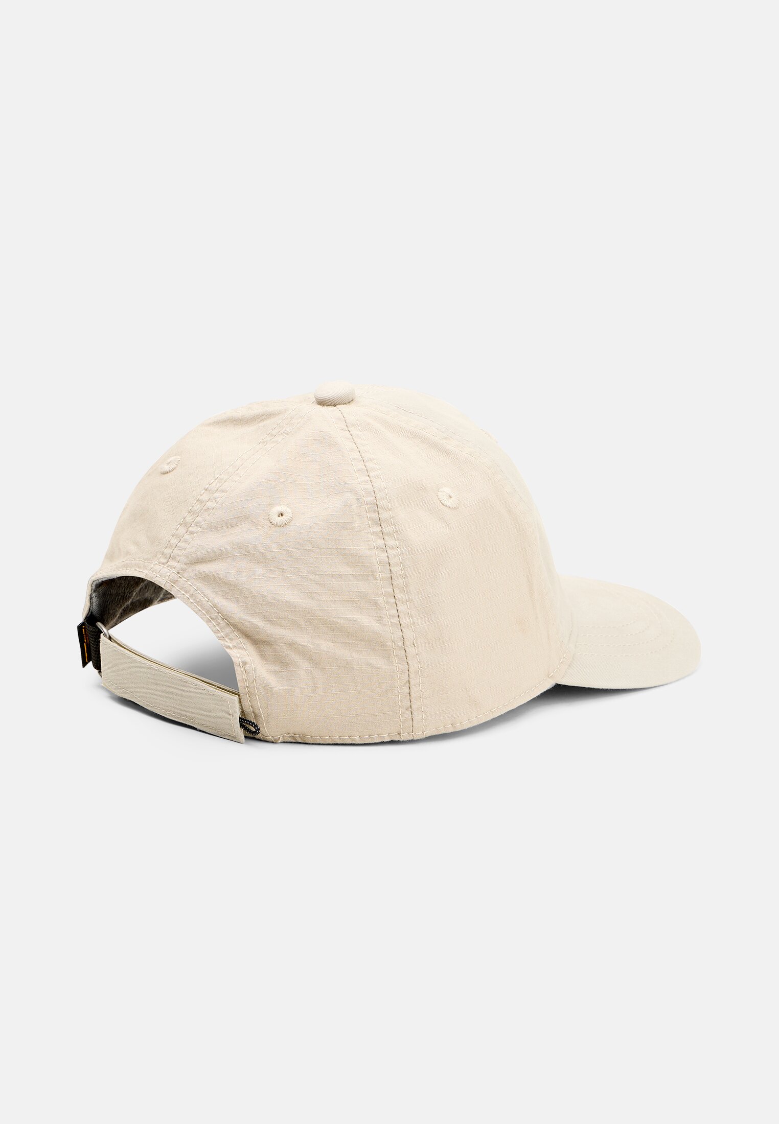 Herren Cap mit verstellbaren Details Beige frontal hinten
