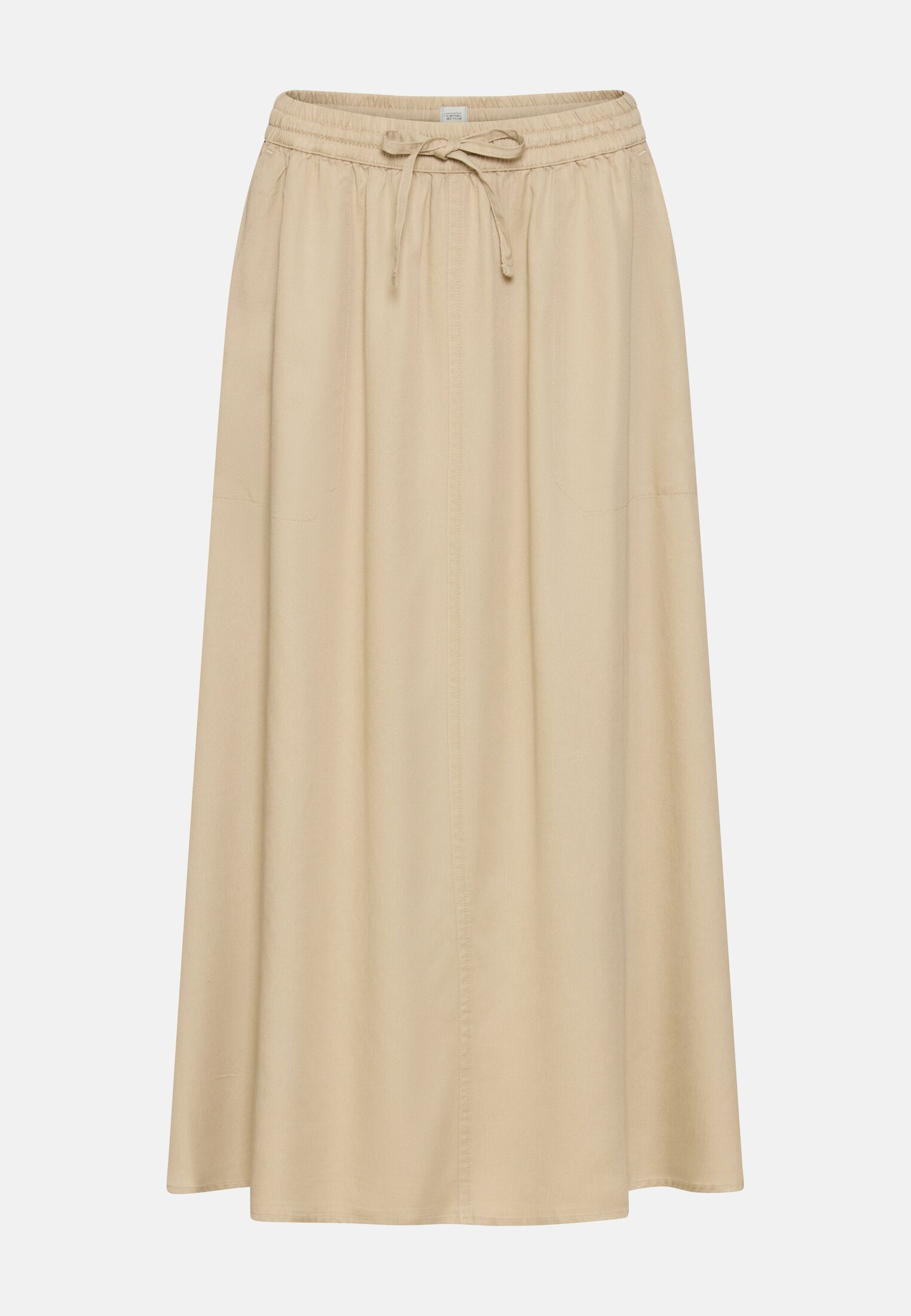Women Skirt with drawstring Sand frontal front