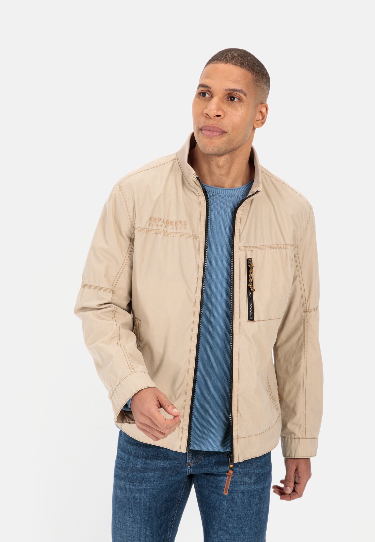 Leichter Blouson für Herren in Sand | 56 | camel active 