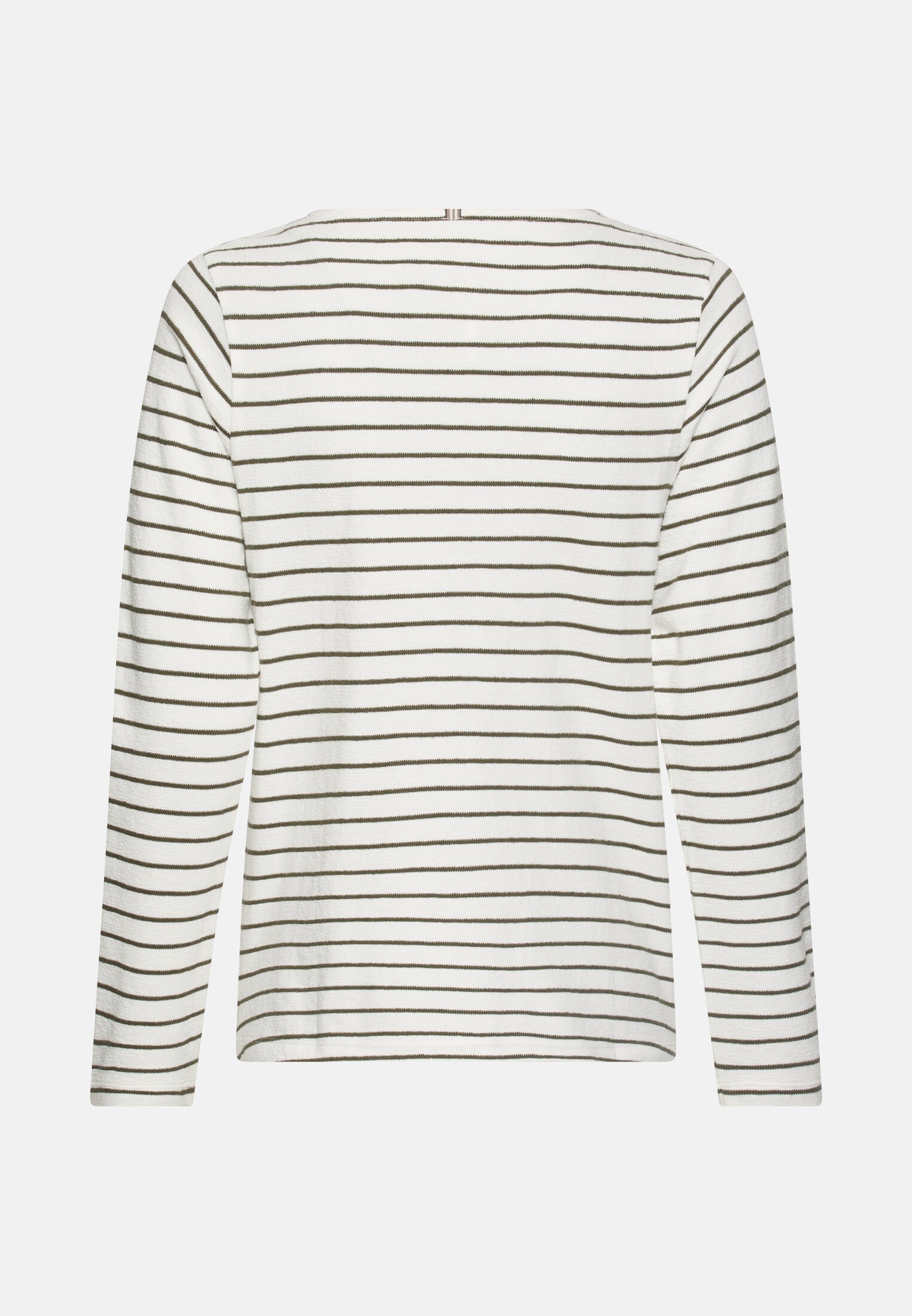 Damen Jerseyshirt aus 100% Baumwolle Dunkelgrün frontal hinten