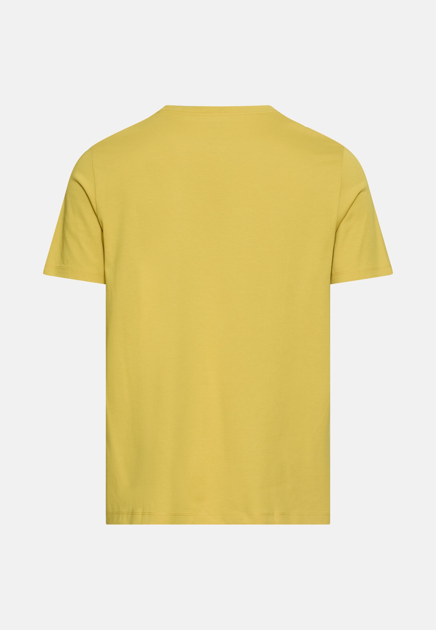 Herren fleXXXactive© T-Shirt mit 4-Wege-Stretch Gelb frontal hinten