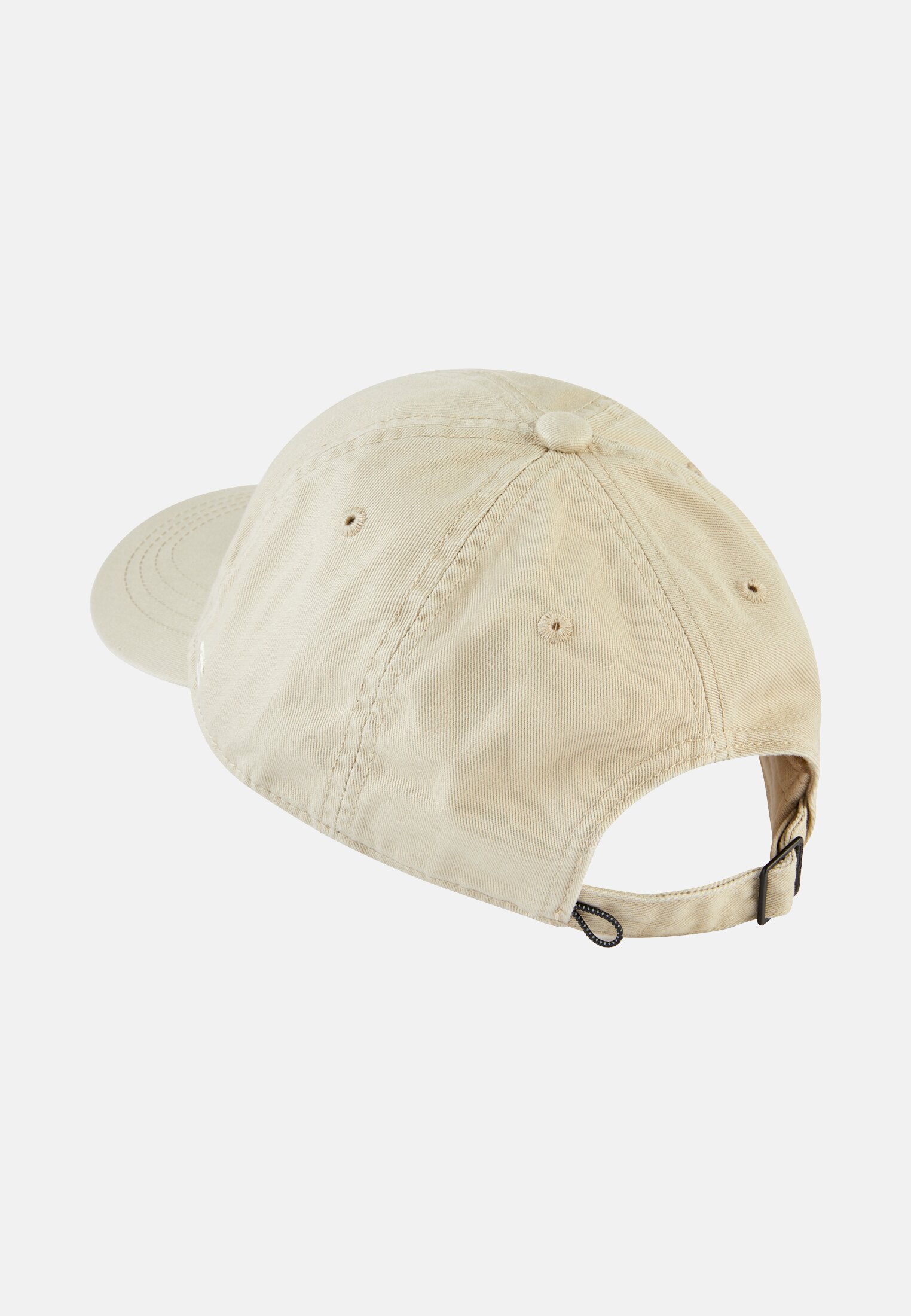 camelactive_Cap_Beige_406200-5C20-16_2G Herren Baseballcap mit gesticktem Schriftzug Beige frontal hinten