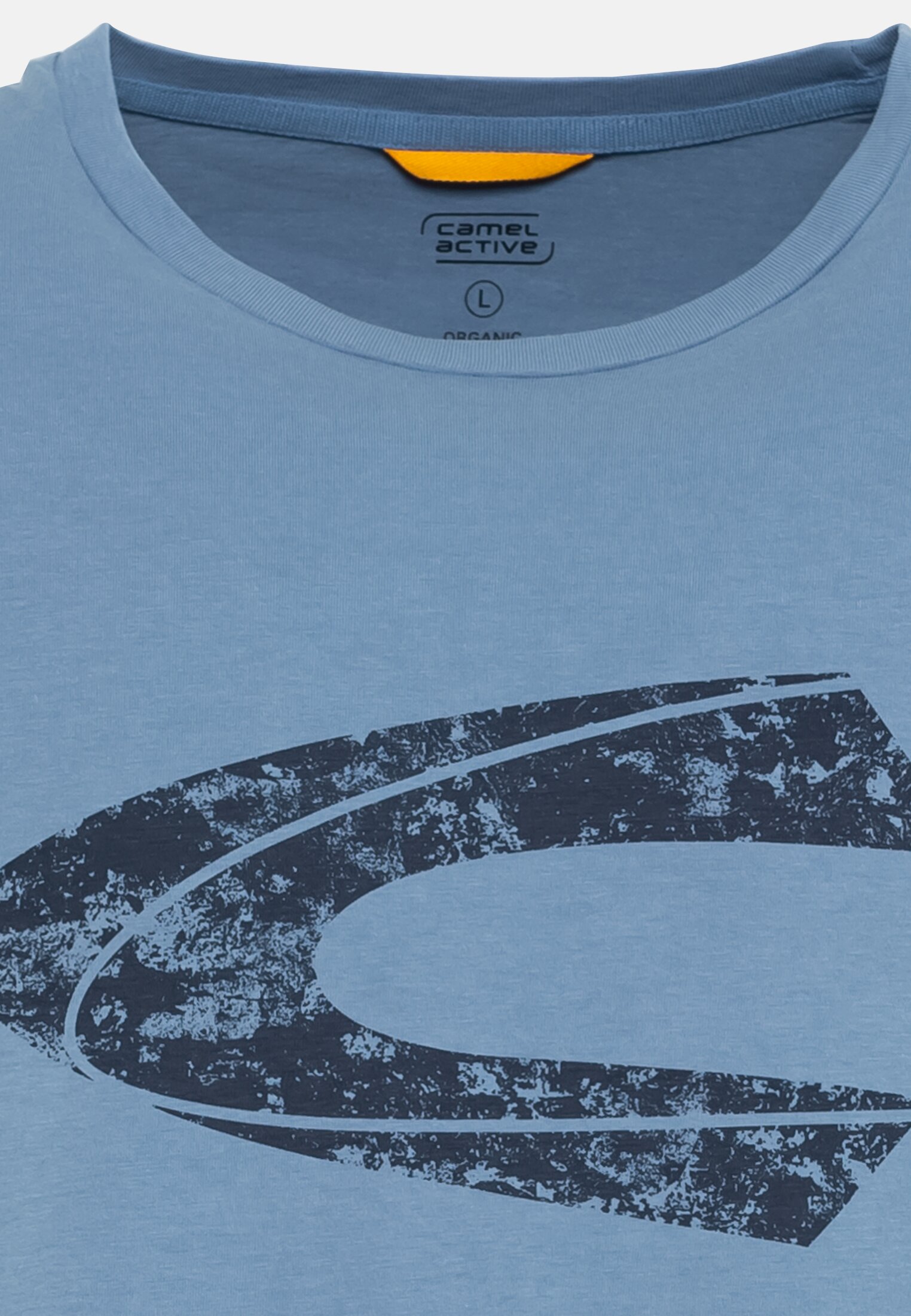 T-Shirt mit Print für Herren in Blau | S | camel active