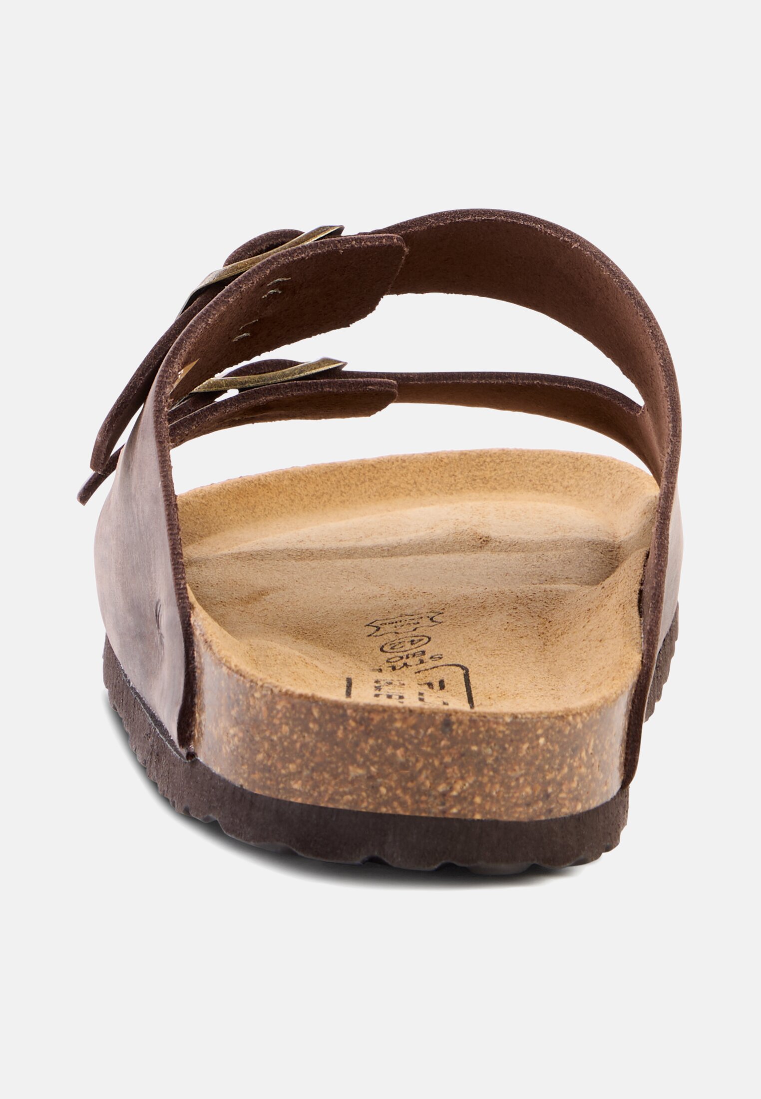 Men Sandals made of cowhide leather front close