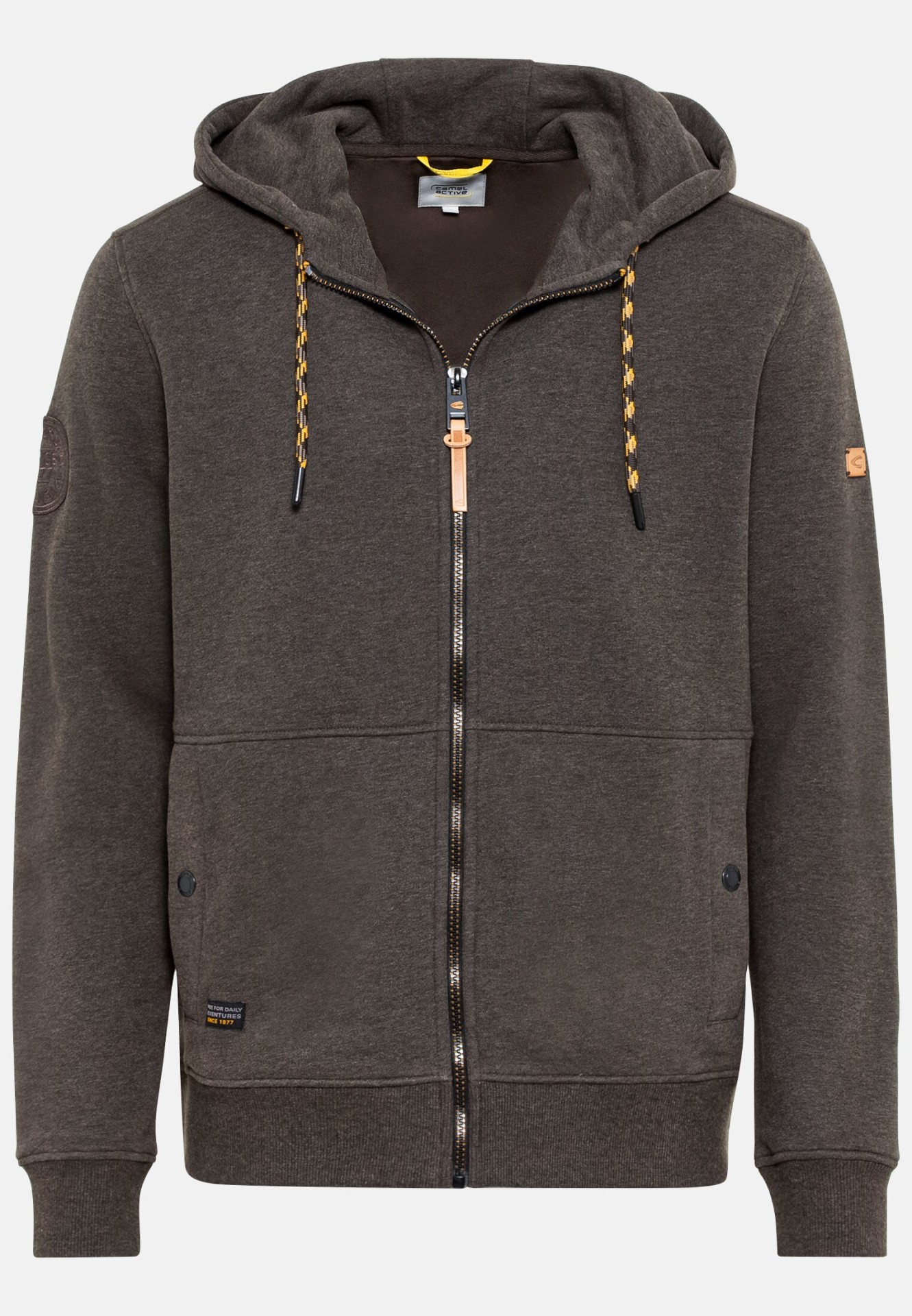 Sweatjacke für Herren in Braun M camel active