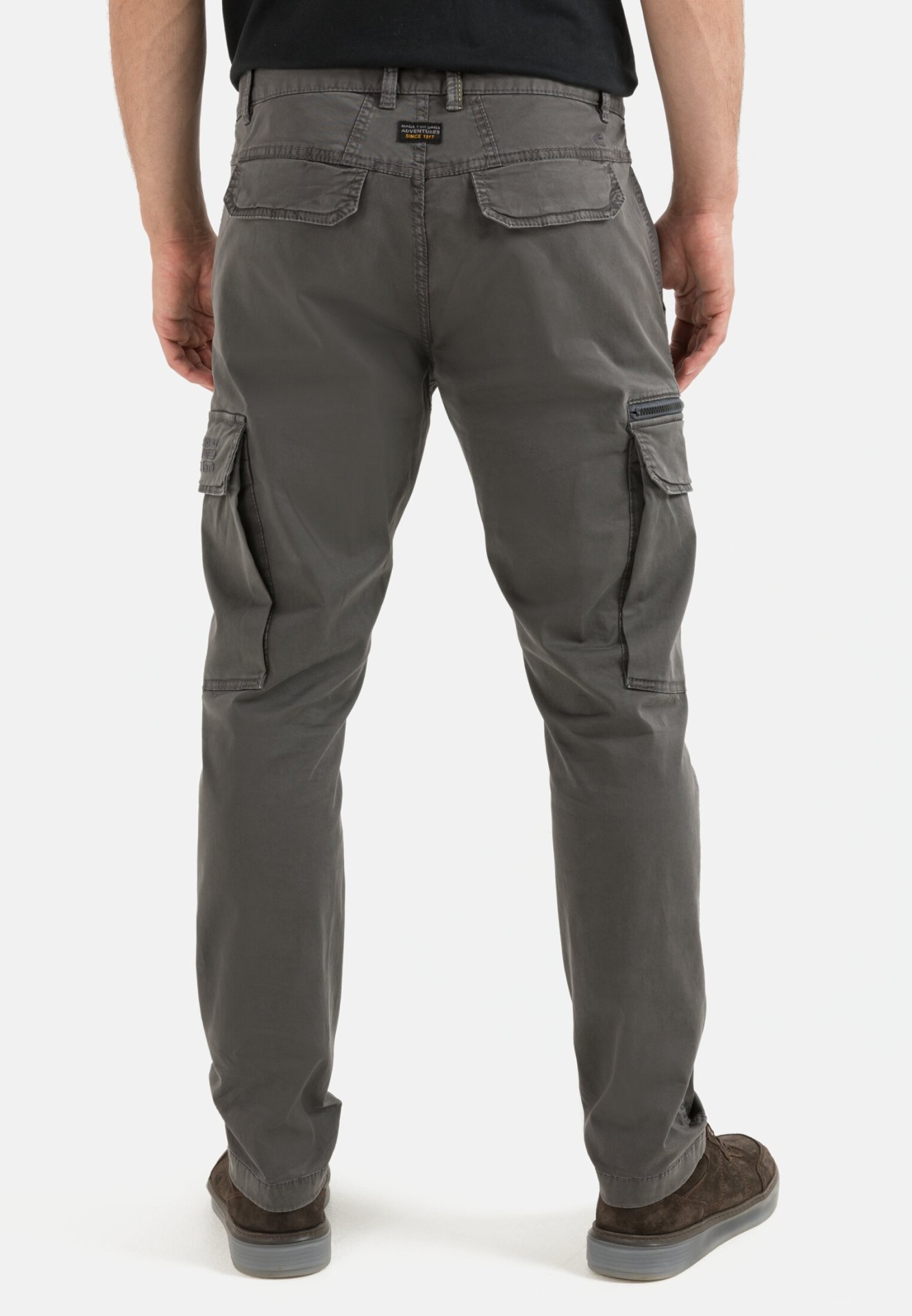 Cargo Hose für Herren in Dunkelgrau 31/32 camel active