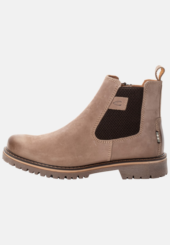 Camel Active Damen Stiefel Aus Nubukleder – Mit Warmem Wollfutter, Reißverschluss, Leichte TPU-Sohle