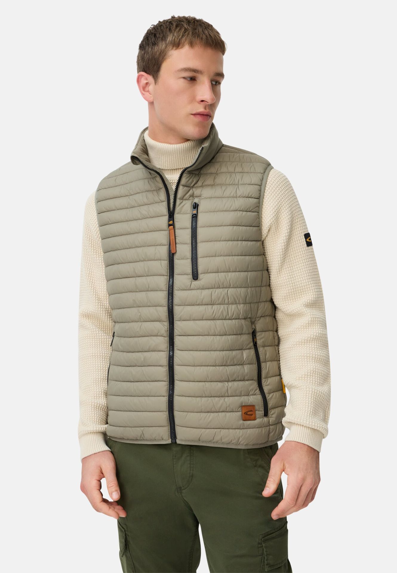Camel Active 817.75.12 heren enkellaars groen WOL GEVOERD