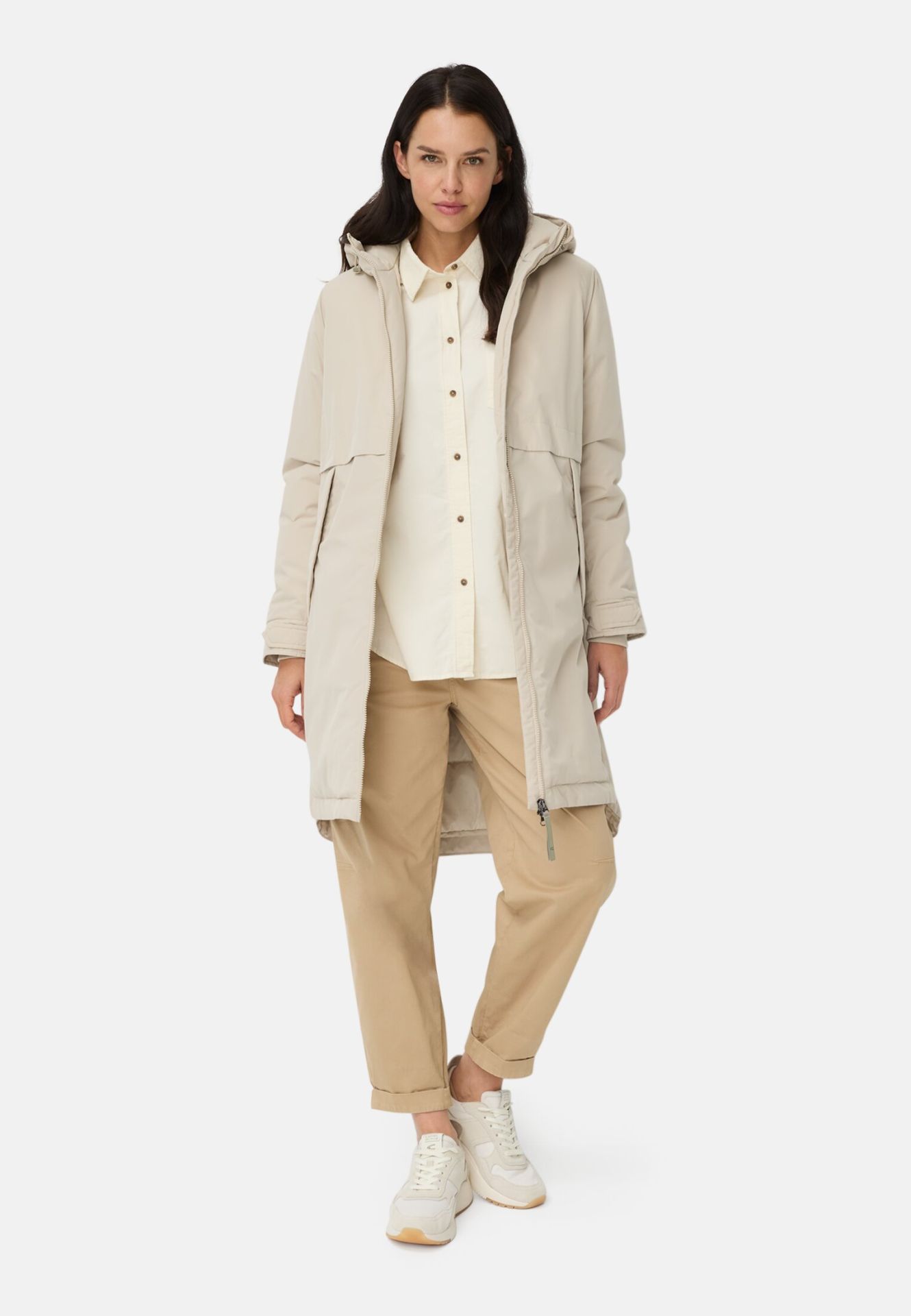 camel active moderner Puffermantel, cappotto Donna, braun