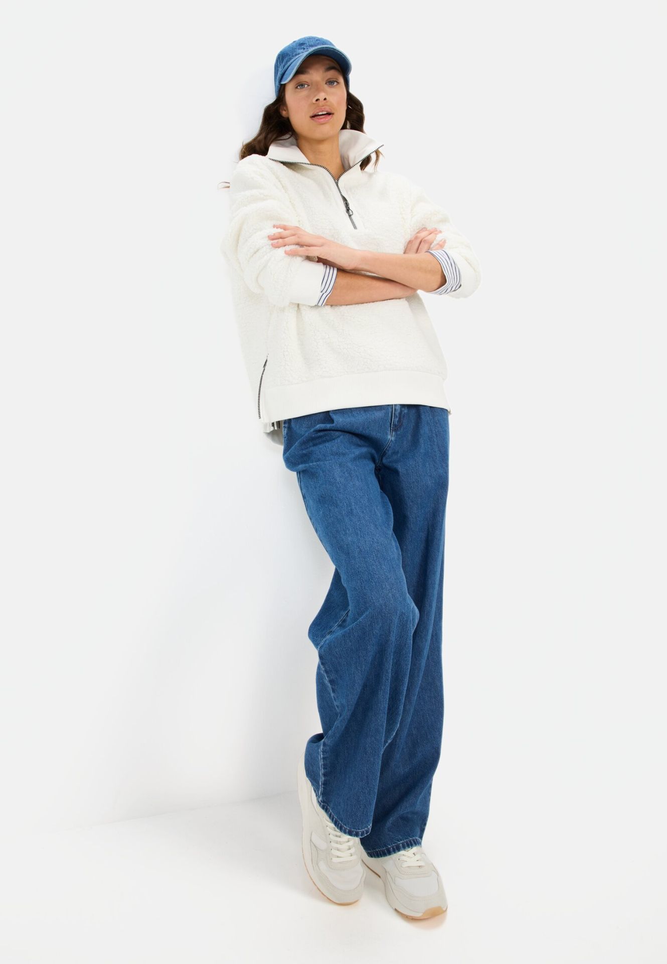 Produktbild von Camel Active Kapuzensweatshirt Langarm Stricksweater Mit Kapuze, Camel